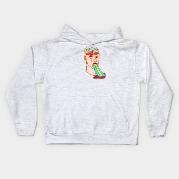 A child's mind Kids Hoodie by Edwinu